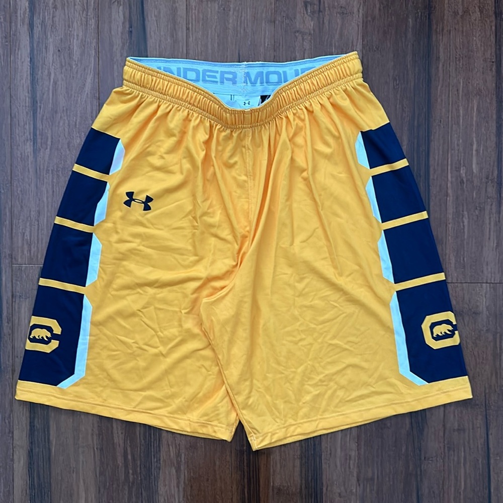 Men’s Under Armour Cal Golden Bears Armourfuse Showtime Game Basketball Short 🏀